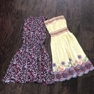XS 2 pack short summer dress approx size 2
